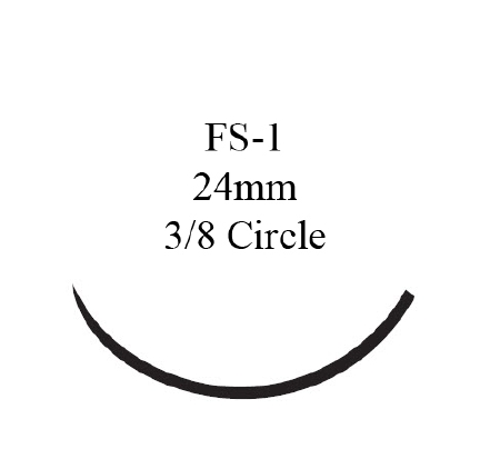 Suture with Needle Prolene™ Nonabsorbable Uncoated Blue Suture Monofilament Polypropylene Suture Size 3 - 0 18 Inch Suture 1-Needle 24 mm Length 3/8 Circle Reverse Cutting Needle by Ethicon - Suture  J & J Healthcare Systems  ID 8684G